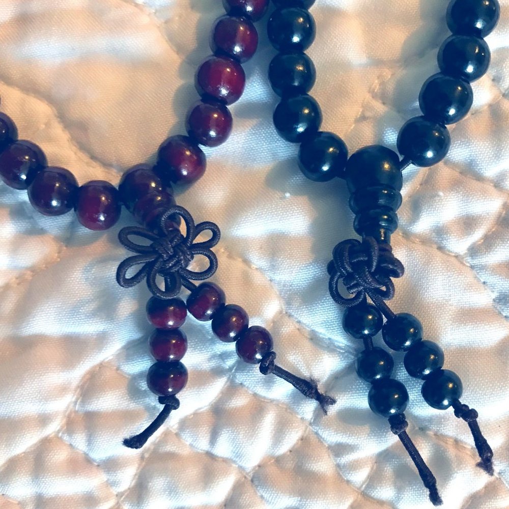 Buddhist mala beads